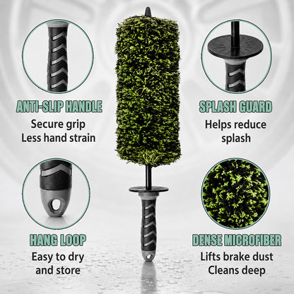 Elvirea™ Wheel Barrel Brush